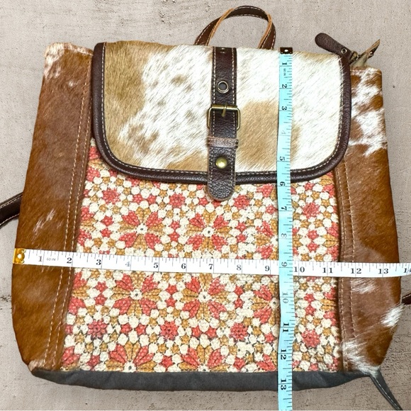 Myra "Cool" Hair-on & Rug Backpack - Picture 5 of 15